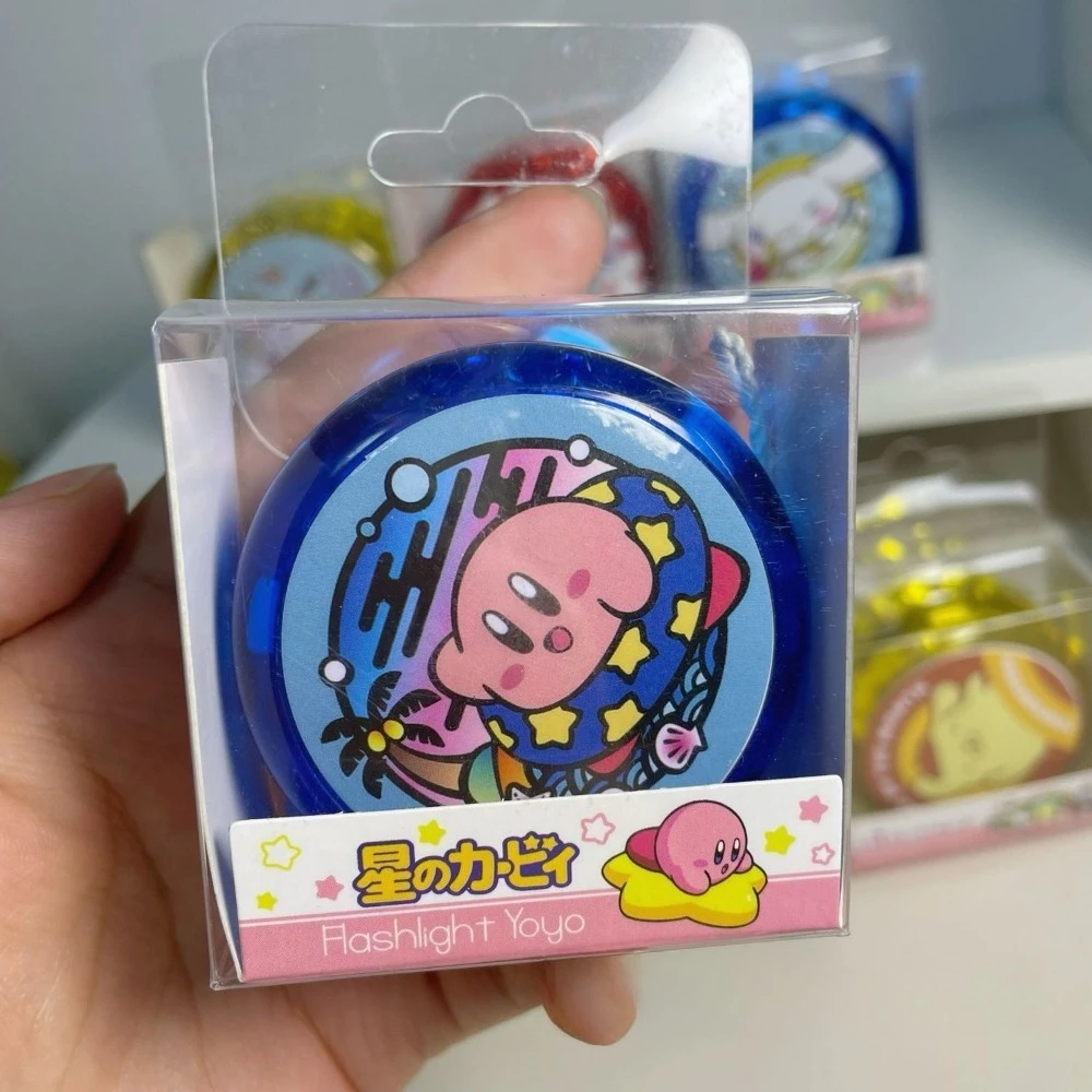 Cute Kirby Light-Up Yo-Yo, Luminous Yoyo Ball, Retro Educational Toy, Boys Girls Gift