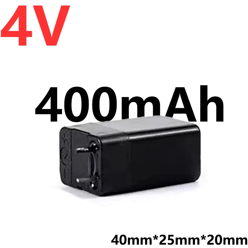 40mm*25mm*20mm 4V 400mAh lead-acid battery,suitable for table lamps/electric mosquito swatters/ flashlights 4V lead-acid battery
