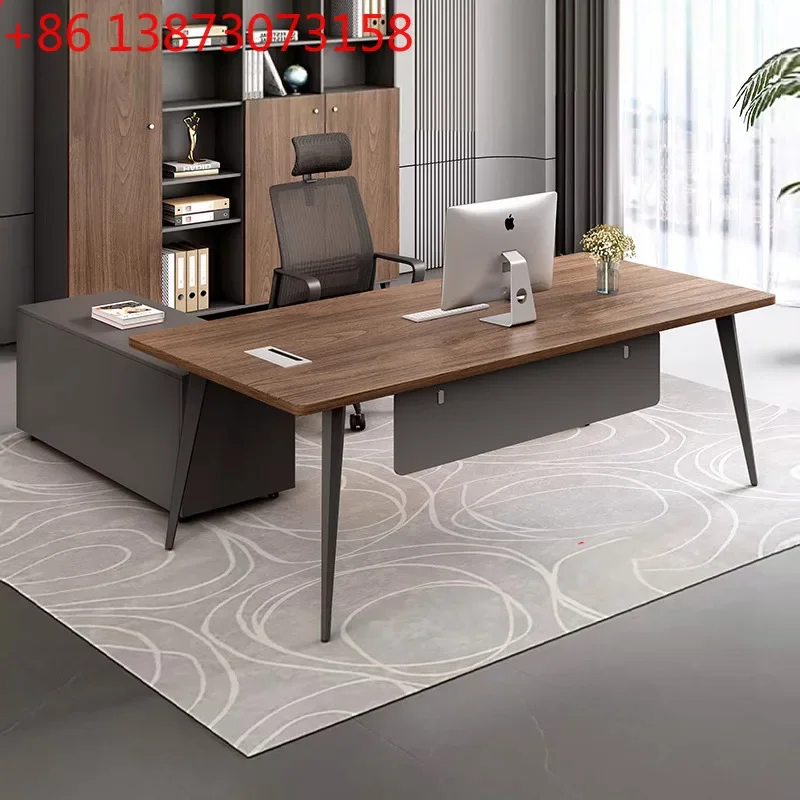 

Office Simple Modern Office Leader Set Supervisor Boss Desk