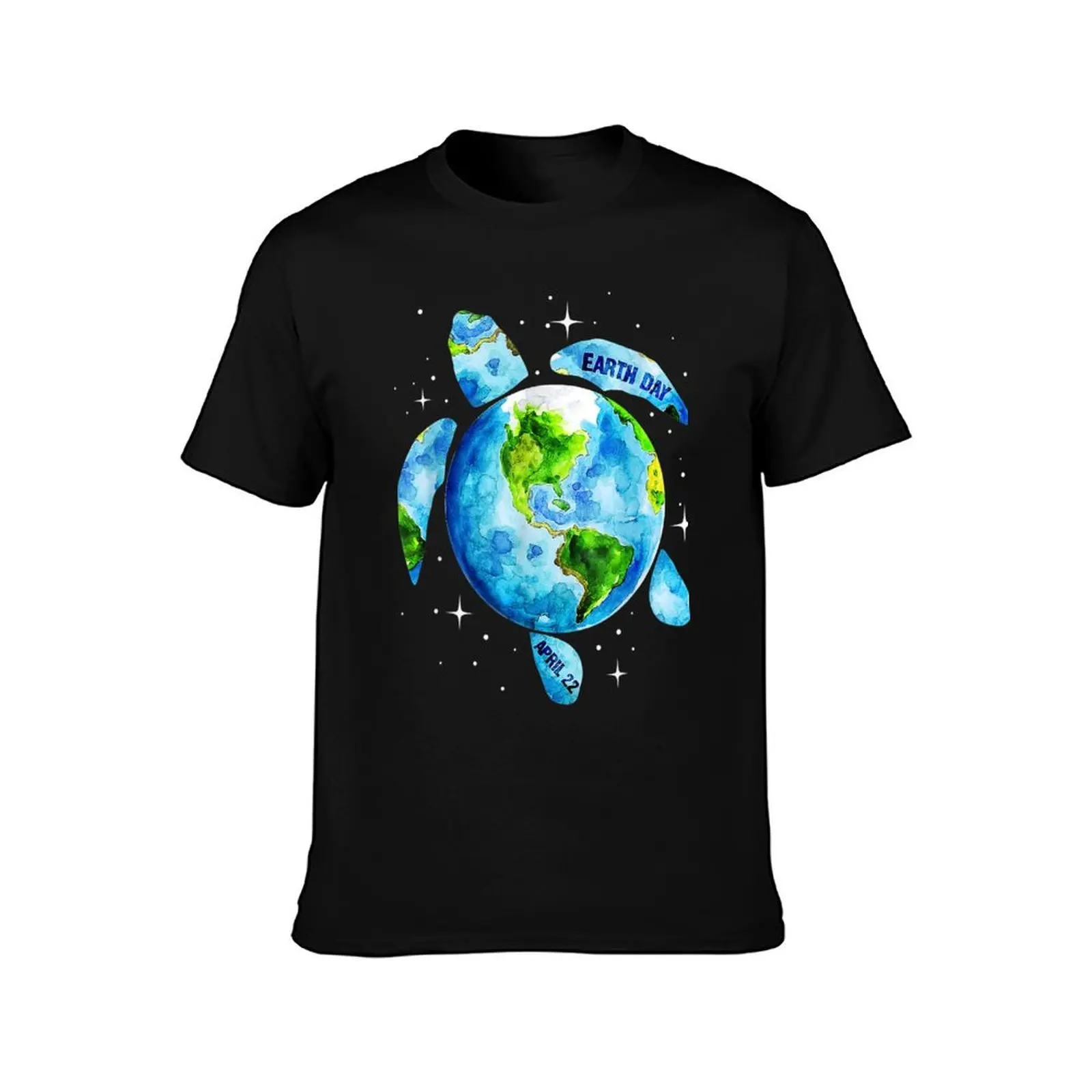 World Oceans Day, Earth day, Healthy planet T-Shirt Basic Solid Tee for Daily Use T-Shirt