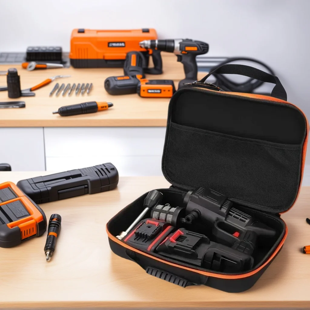

Portable Automotive Tool Case - Shock-Resistant Waterproof Storage for Mechanics & On-Site Repairs