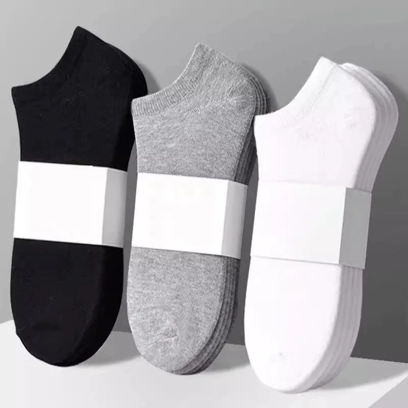 5/10-Pack Unisex Comfort-Fit Ankle Socks for All, Breathable & Lightweight - Ideal for Sports & Daily Wear