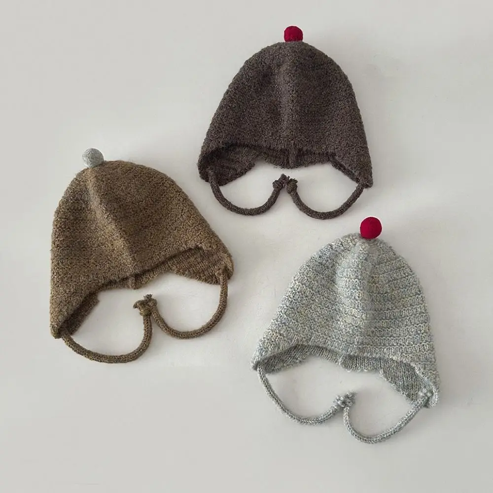 

Fashion Stretchable Kids Beanie Cap Soft Cozy Children's Ear Protection Hat Breathable Baby Woolen Hat Autumn Winter