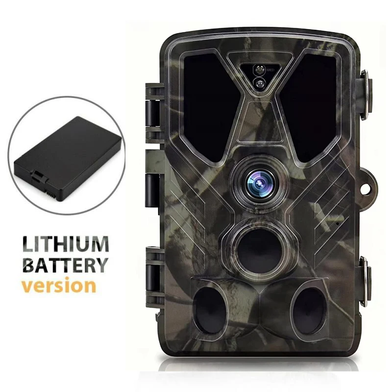 

Trail Hunting Camera Lithium Battery 50MP 4K 0.3s Trigger Wildlife Observation Traps Night Vision Infrared Waterproof Trap Game