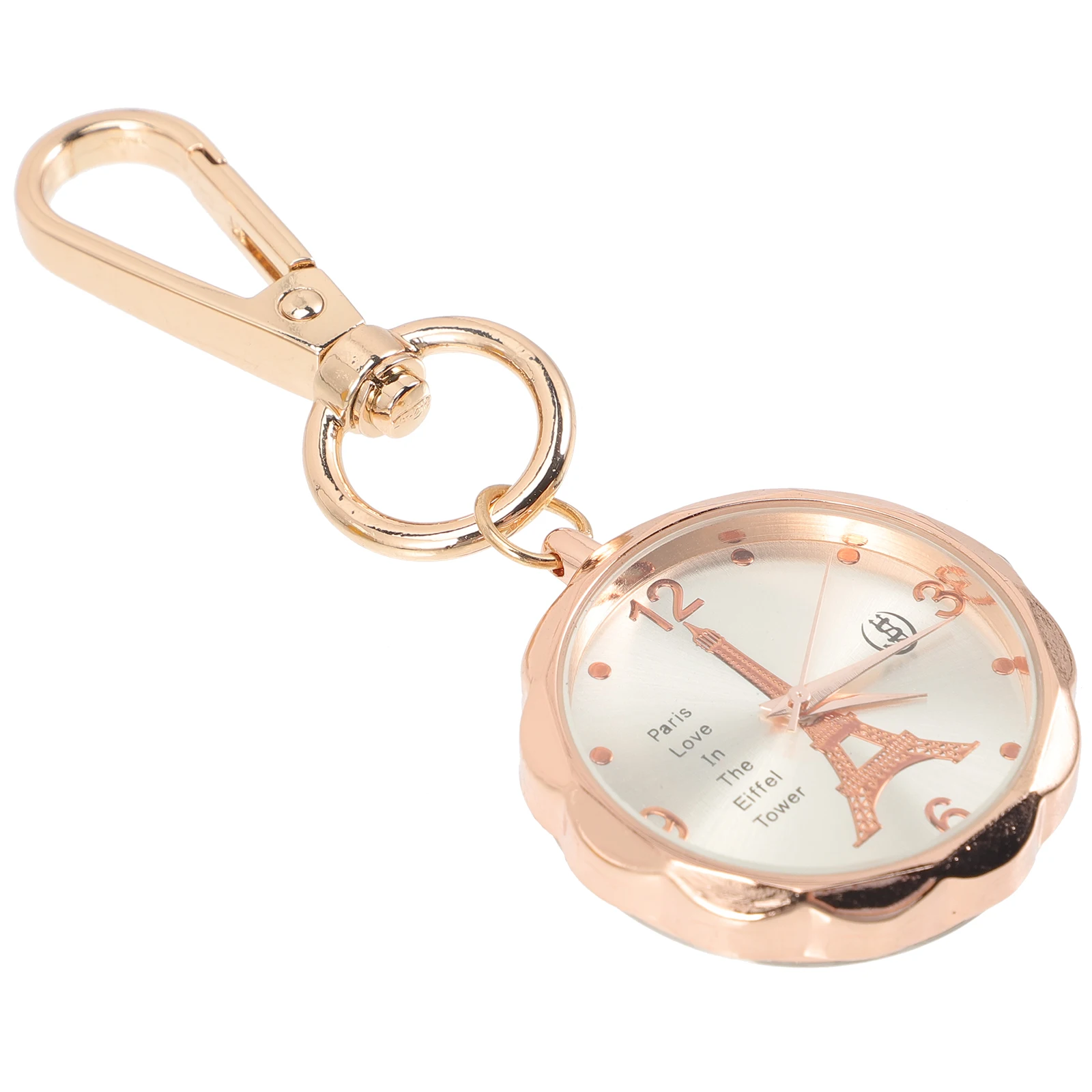 

Retro Nurse Glow In Dark Pocket Watch For Women Men Portable Alloy Buckle Hanging Watch Clip On Belt Ring Backpack Nursing