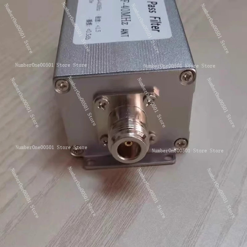 40MHz High Pass Filter HPF N Mother Interface 100W Power Capacity High Frequency Signal Optimization