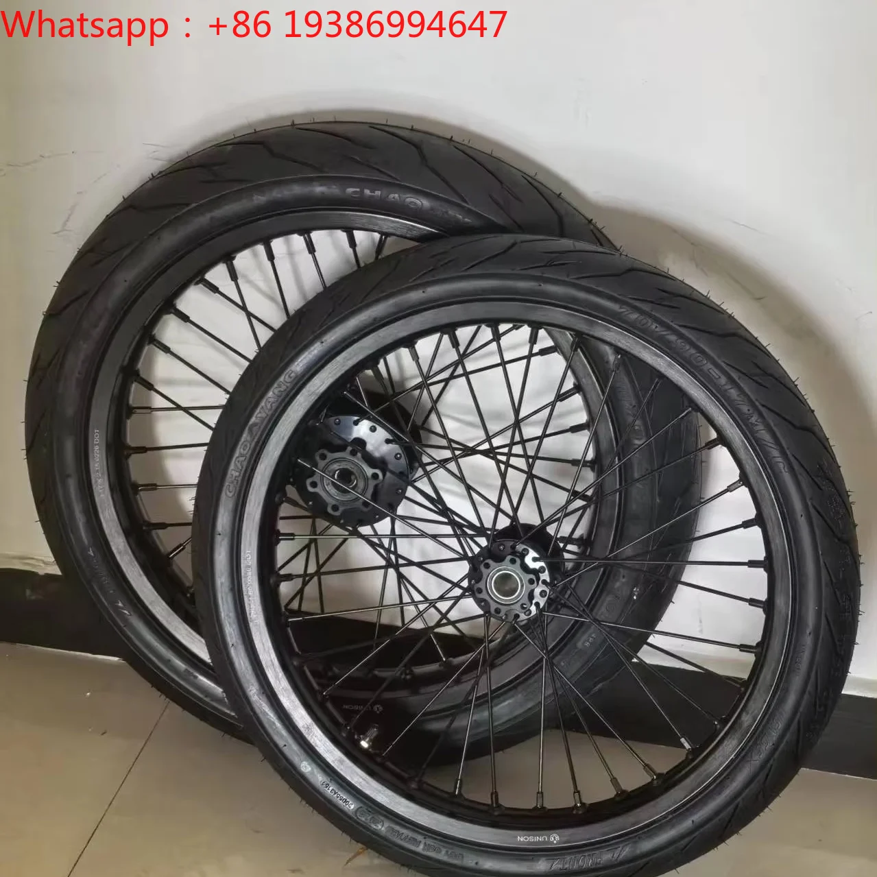 For Surr-on  Light Bee X Bike Supermoto 1.6x17/2.15x17,70/90-17 90/80-17 LBX On-Road Wheels Kit Tyres  X3 X4