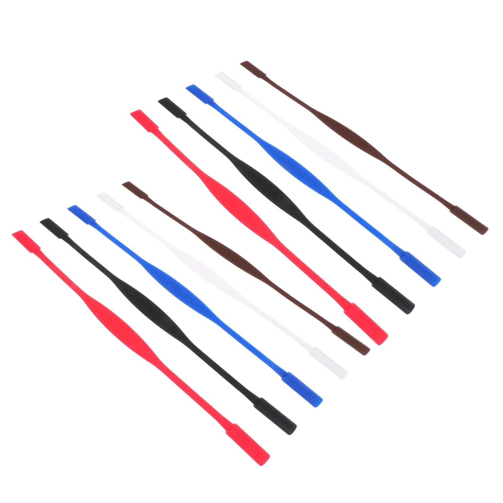 

10pcs Glasses Lanyard For Sports Nonslip Eyewear Straps Adjustable Sunglasses Holder Cord Eyeglass Chains For Outdoor Indoor