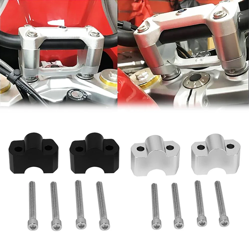 Motorcycle Handlebar Riser Clamp Handle Bar Mount Bracket Height Up Adapter Motocross Accessories For BMW G310GS G310R 2016-2020