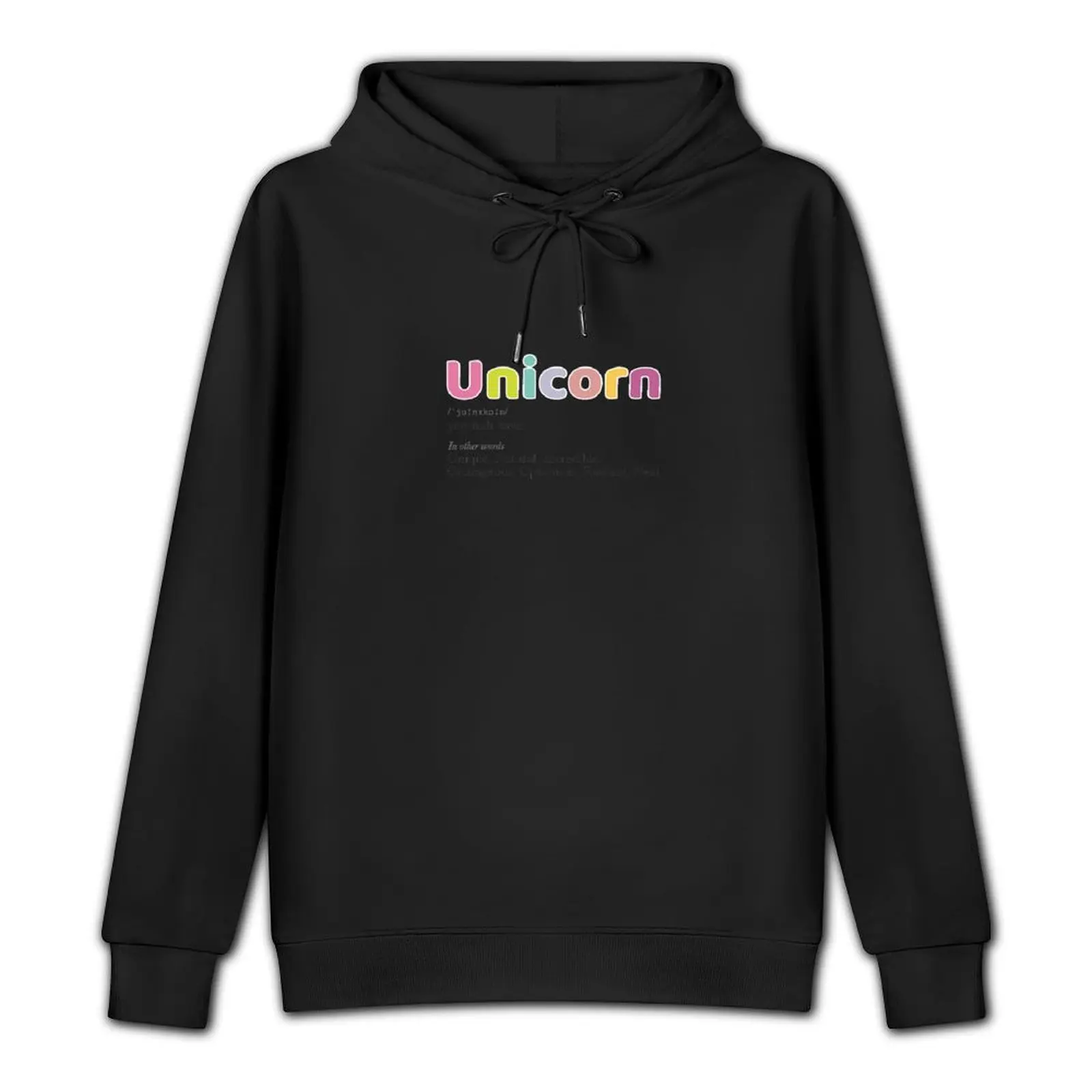 Unicorn definition Unicorn Tshirt Funny Unique Pullover Hoodie autumn new products men's clothes hoodie for men