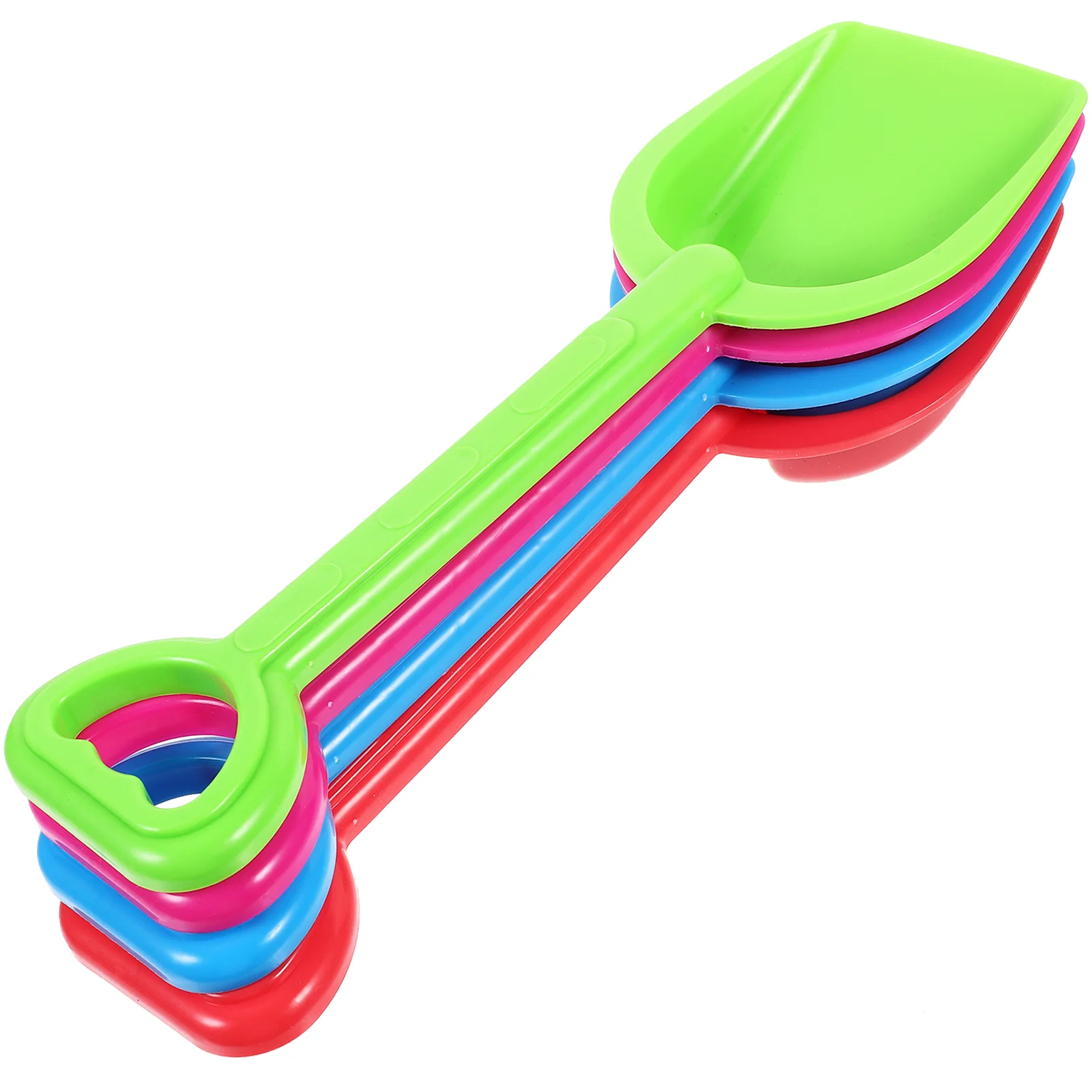 4 Pcs Beach Creative Sand Toys Shovels Kids Summer Lovely Plastic Digging