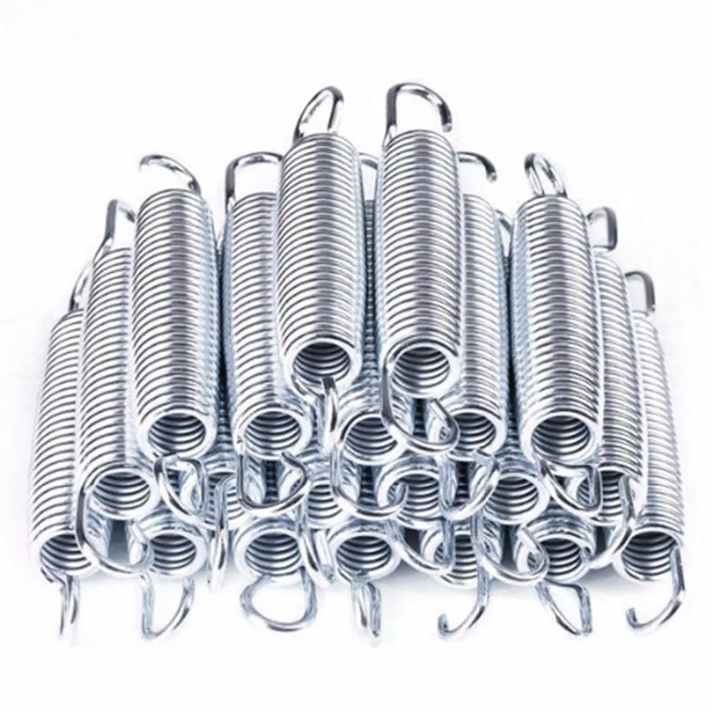 Trampoline Replacement Galvanized Steel Springs With Installation Tool 87mm/100mm Length For Available