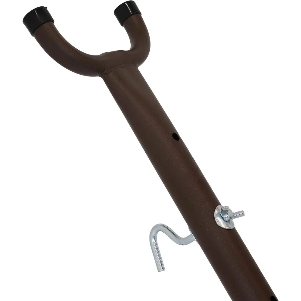 Portátil Aço Hammock Stand com maleta, acabamento Bronze, 400-Pound Capacidade