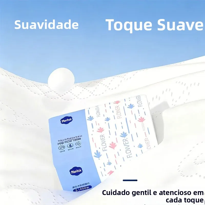 400pcs-manhua-soft-virgin-wood-pulp-facial-tissues-paper-tissues-soft-tissueshypoallergenic-toilet-paper-tissues