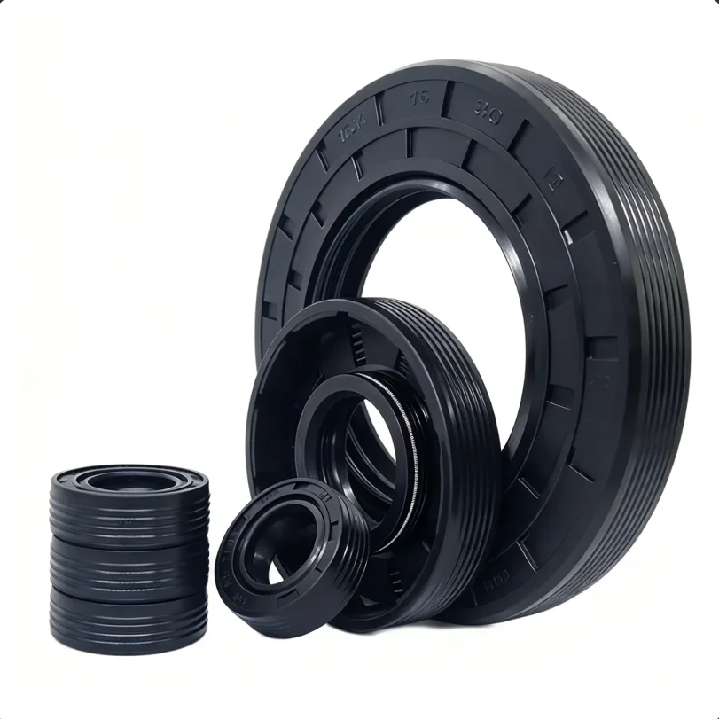 NBR TC/FB/TG4 Oil Seal ID 100/105/110/115/120/125/130mm Nitrile Rubber with Metal Skeleton Shaft Double Lip Sealing Gaskets Ring