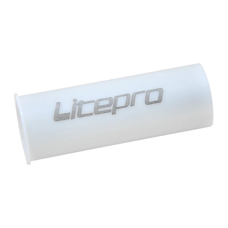 Litepro Ultralight Seat Tube Protective Sleeve Shim Bushing Plastic PE Protector Cover 33.9mm For Folding Bike Seatpost