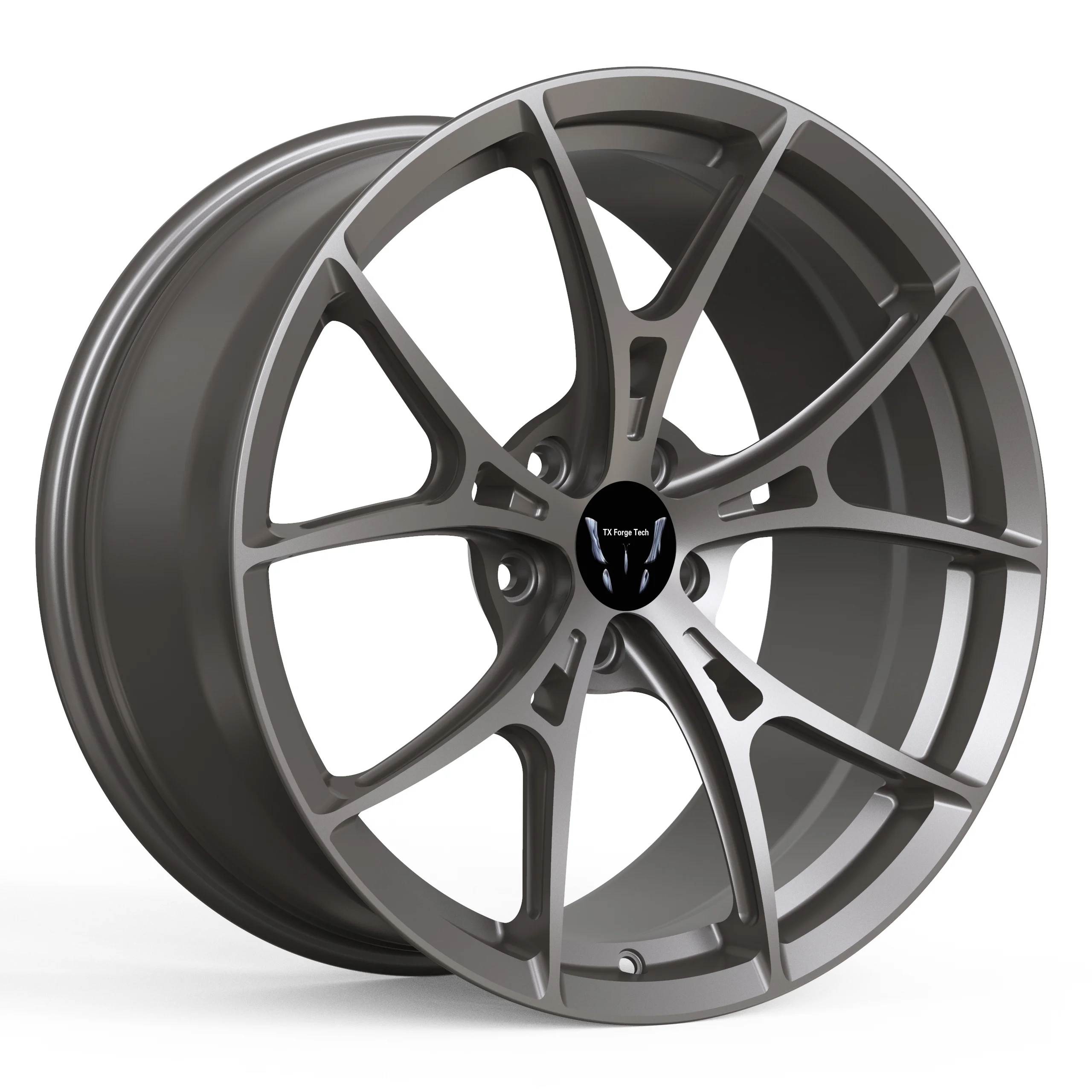Customized Lightweight 17/18/19/20 Inches Aluminium Forged Passenger Wheel Rim New Bronze Finish with 35/40/25mm ET and 98mm PCD