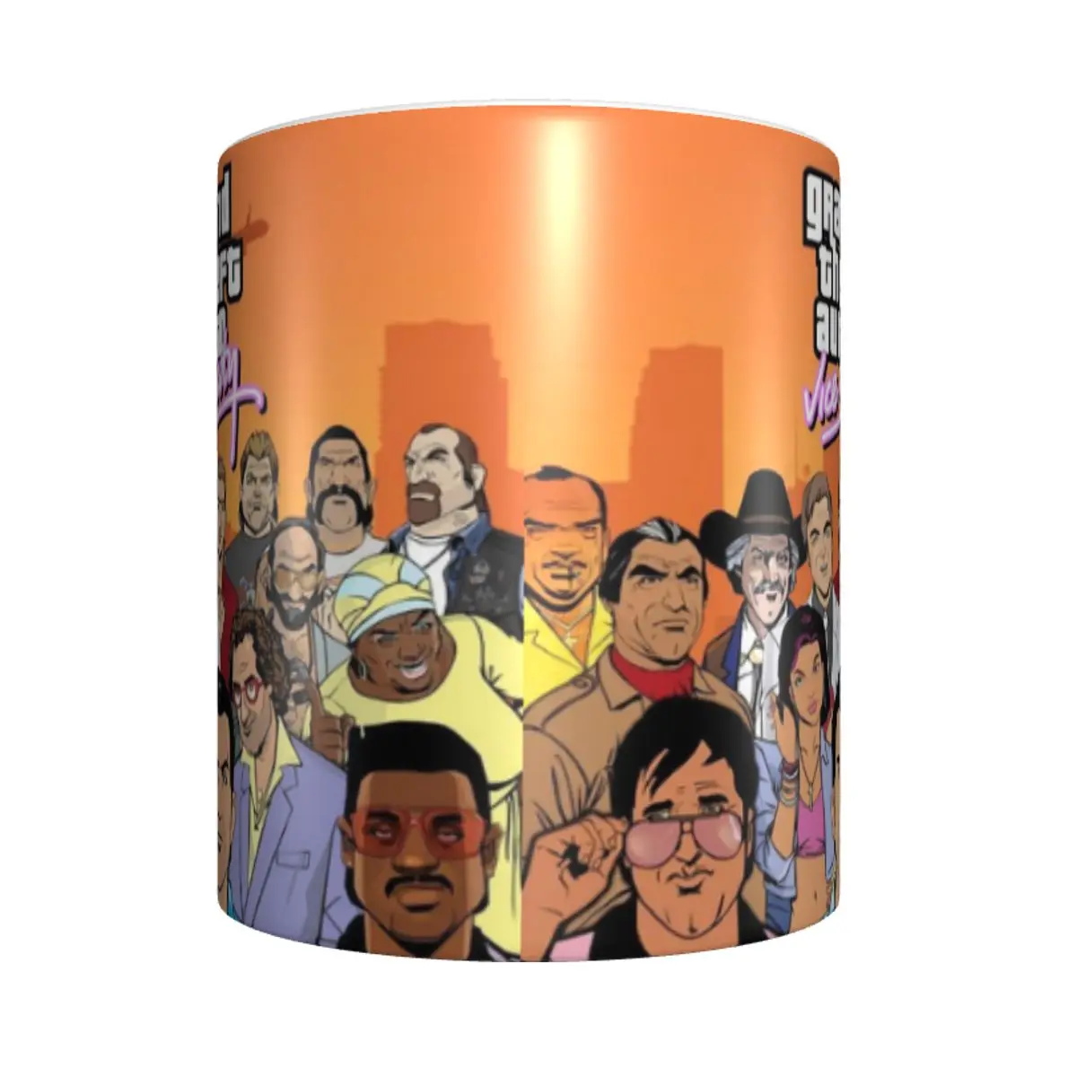 Grand Theft Auto: Vice City Tea Coffee Mugs Bachelorette Party Team Groomsman Cups Wedding Gifts