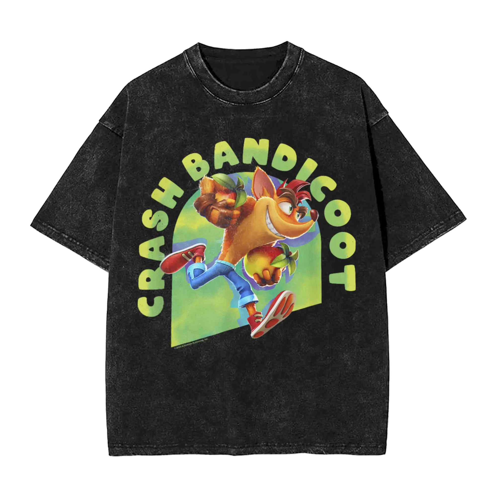 

Crash Team Rumble T-Shirt Summer Y2K Fun T Shirts Casual Trending Tshirt For Men Short Sleeves Loose Clothing