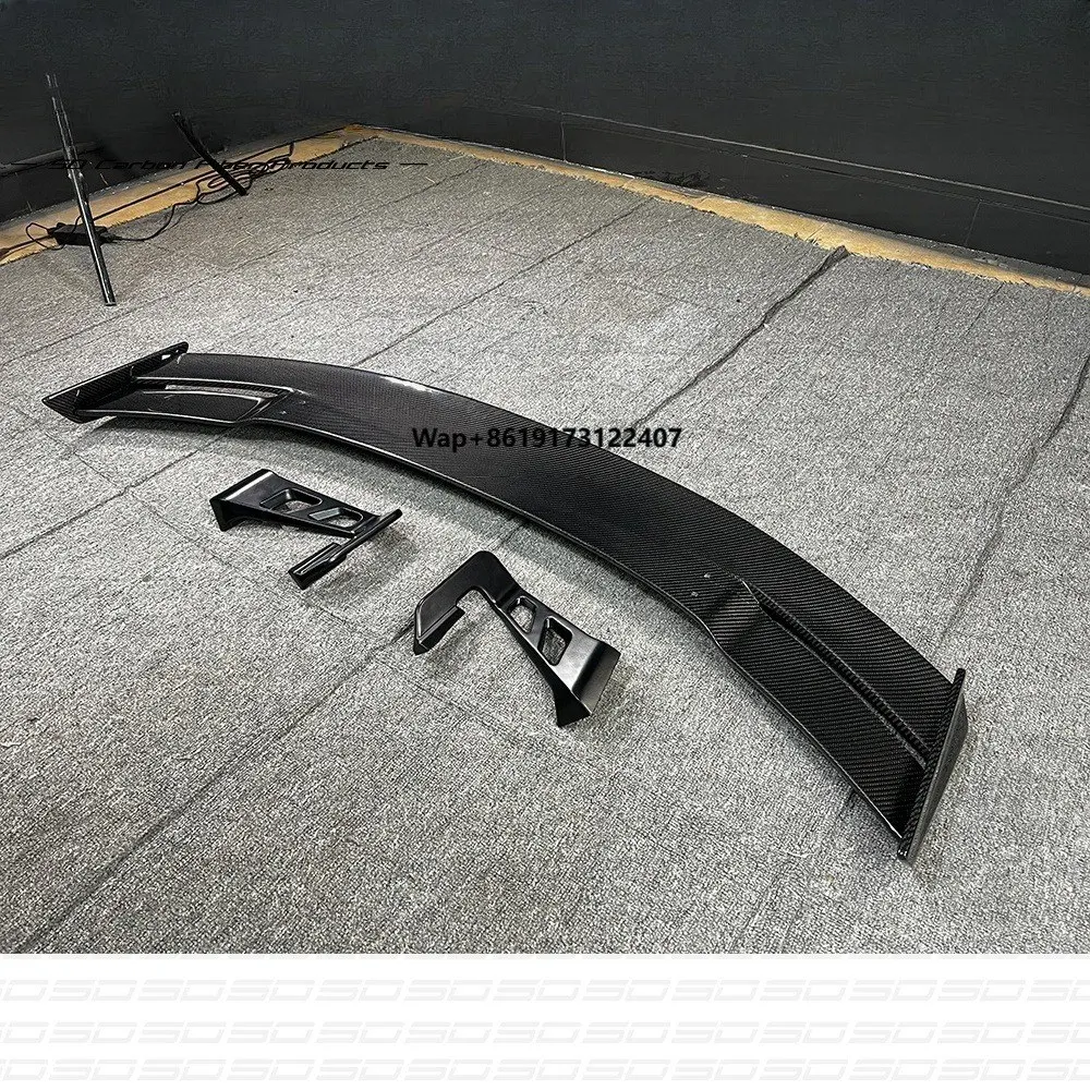 

P Style Dry Carbon Fiber Rear Bumper Wing for R8 Rear Spoiler
