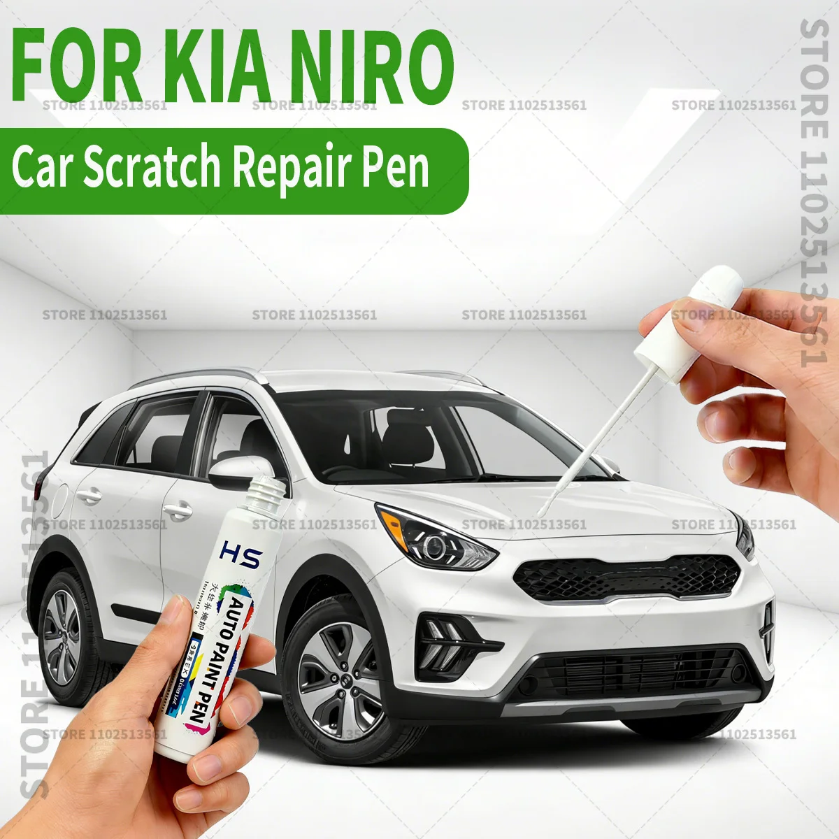 

Ручка-корректор для ремонта автомобильной краски KIA NIRO: перламутрово-белая, черная SWA Aurora, ABP Sky Blue. Средство для удаления царапин. Аксессуары для авто DIY.
