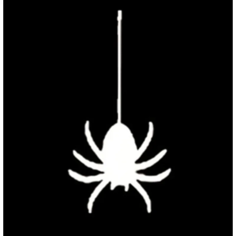 4 pièces/ensemble "autocollant de Silhouette d'araignée, autocollant en vinyle pour voitures, ordinateurs portables, équipement – accessoire parlé pour les passionnés d'Halloween et d'Araccide"