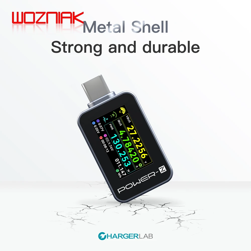 ChargerLAB POWER-Z C240 240W USB-A Voltage Current Tester Charging Power for USB-C iPhone 15 Detection Instrument