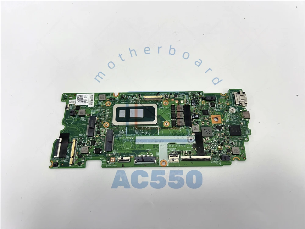 

Laptop Motherboard 18844-1 For DELL Inspiron 13 7391 WITH I5-10TH I7-10TH CPU 8GB RAM text OK