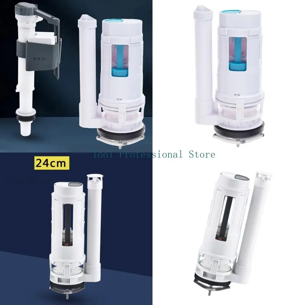 57QF Adjustable Water Saving Designs Toilet Tanks Inlet Valves Portable Bathroom Accessory with Multiple Brands Daily Use