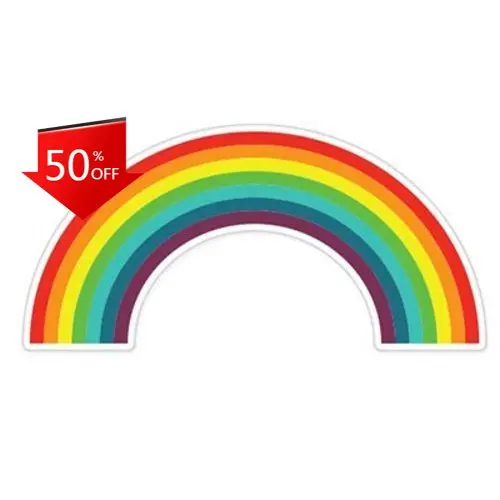 

Rainbow Family Kids Funny Walls Boat Car Laptop Decoration Vintage Cute Trendy