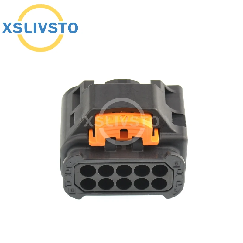 10 Pin female Automotive Waterproof Connector Car Headlight plug 1801600-1  Socket For Peugeot
