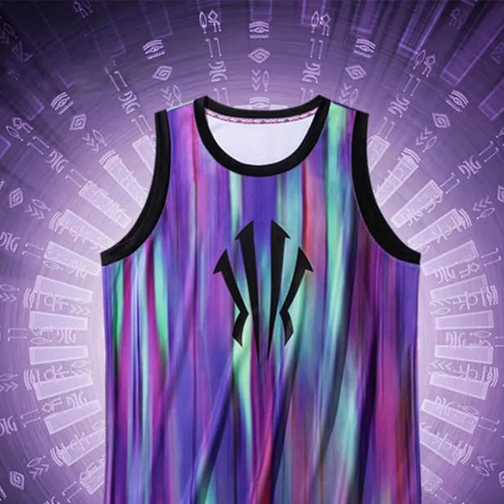 ايرفينغ كرة السلة تانك القمم 2024 موضة جديدة كرة السلة جيرسي التجفيف السريع تنفس الجولة الرقبة فضفاضة تي شيرت رياضي غير رسمي #3