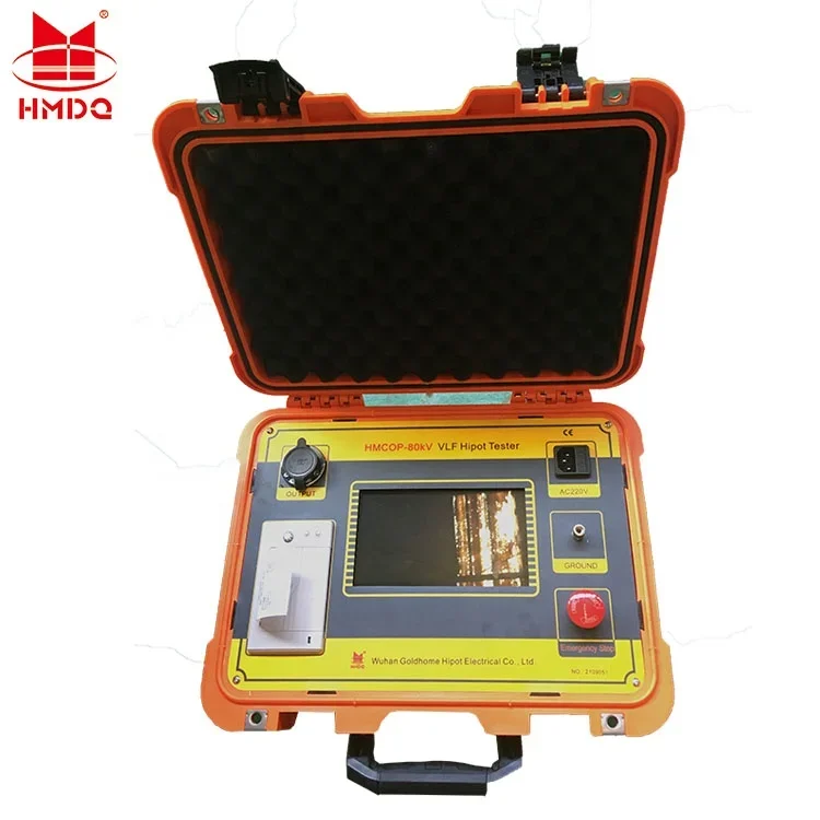 Very Low Frequency Cable Testing Equipment Portable AC Hipot Test Set / VLF test