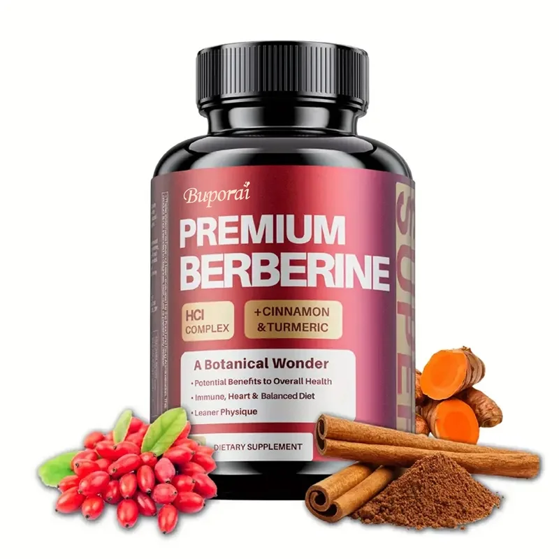 

Premium Berberine - Promotes Cardiovascular and Digestive Health, Balances The Liver for Healthy Digestion, Non-GMO