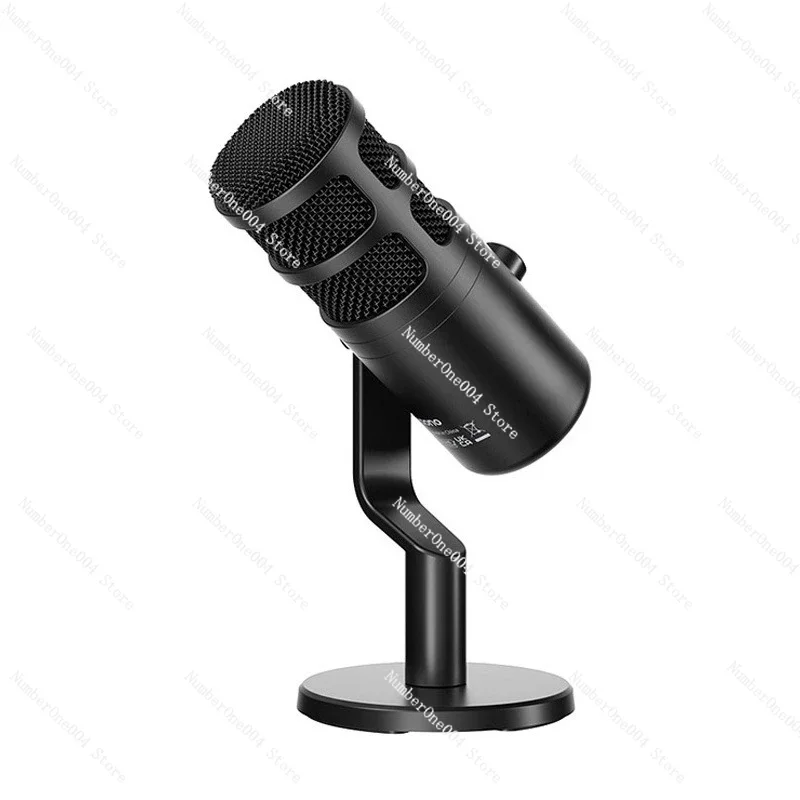

PD100 Dynamic Microphone Computer Desktop K Song Live Recording Equipment Flash Microphone