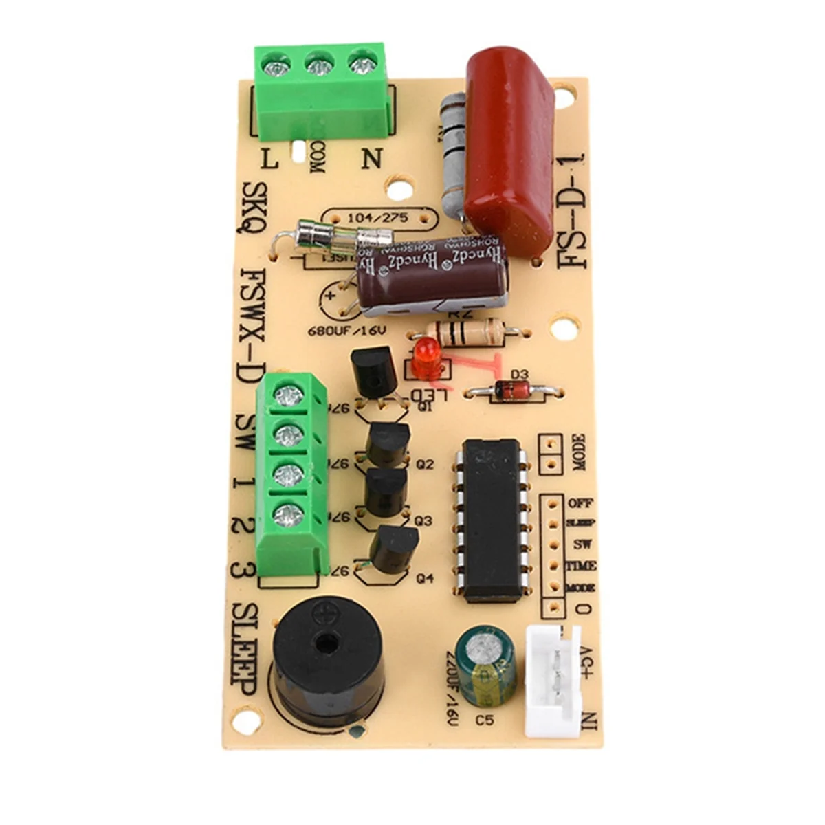 Electric Fan Universal Repair Board Universal Modified Circuit Board Control Board Repair Board with Remote Control