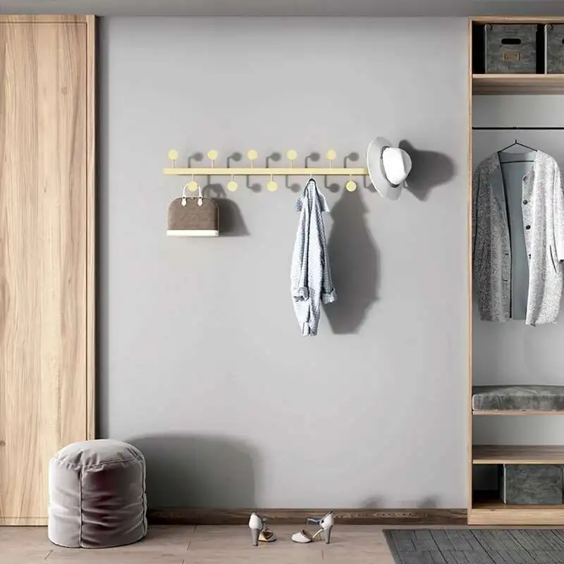 Entryway Corner Bathroom Saving Clothes Racks Minimalist Hanger Designer Clothes Scarf Storage Percheros Para Ropa Furnitures