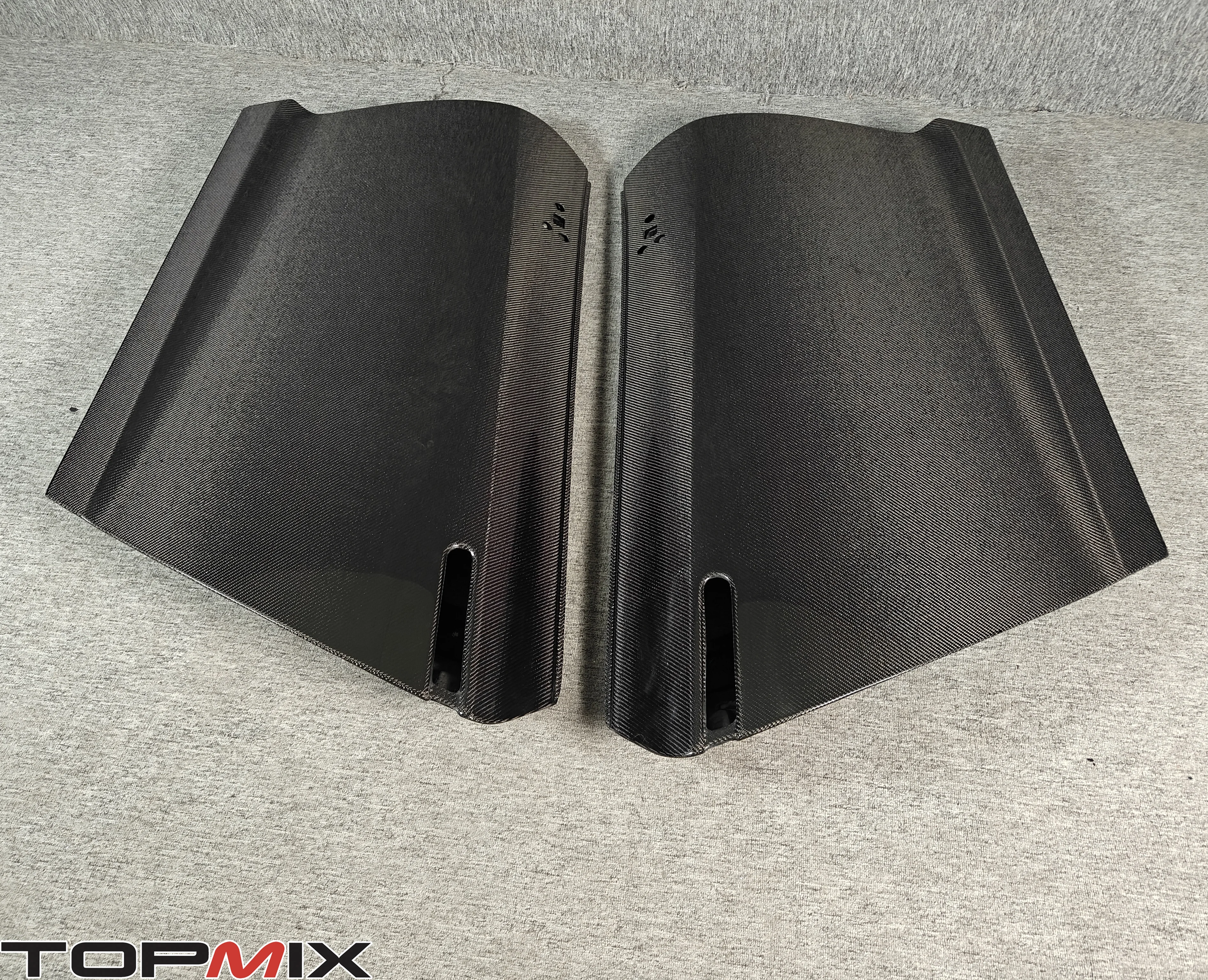 

Real Carbon Fiber external door housing fit for 09-17 Nissan GT-R GTR R35