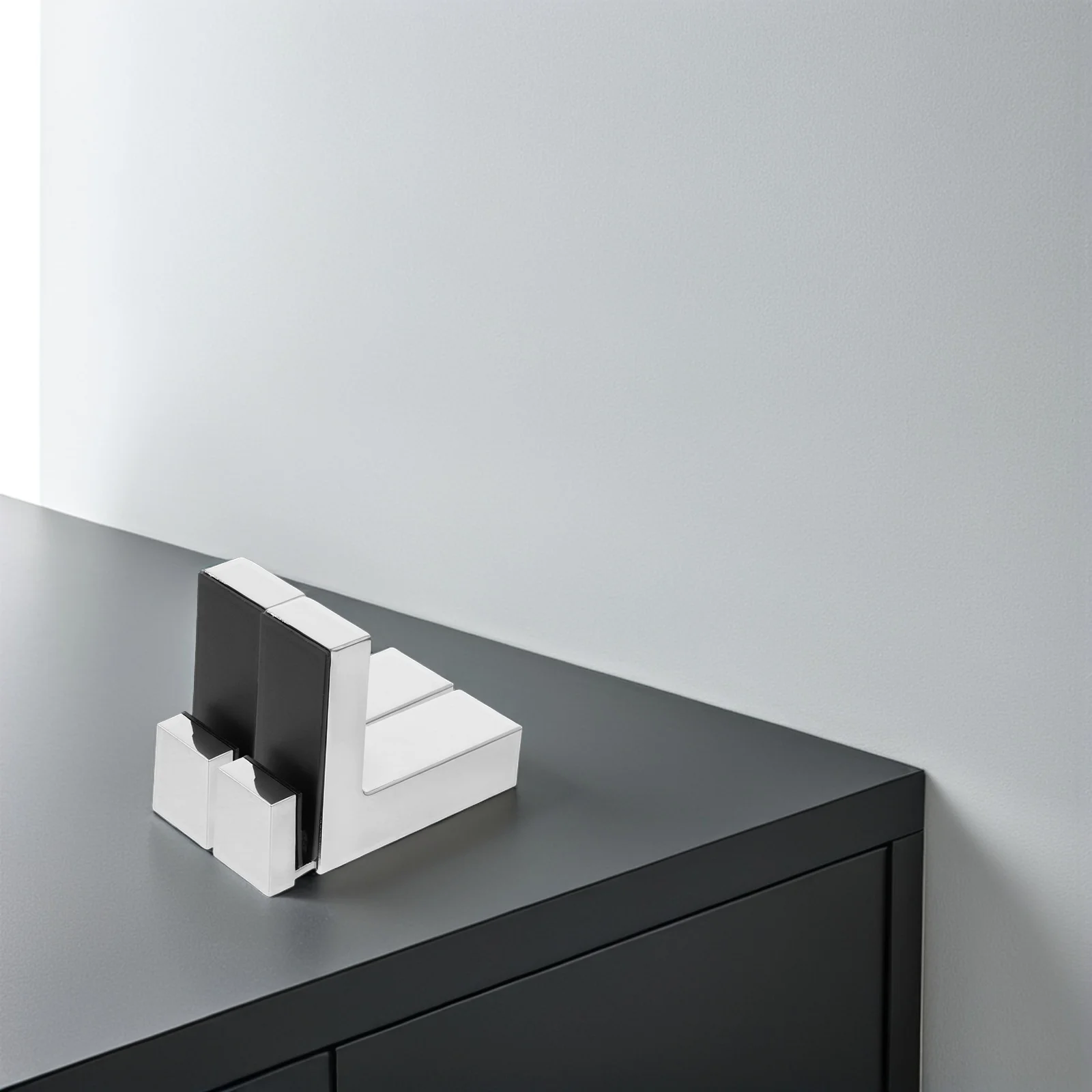 2 قطعة قابل للتعديل الزجاج الجرف بين قوسين 3-36 مللي متر سميكة سهلة التركيب التصميم الحديث ديكور المنزل دعم مقاطع جدار الجرف كليب #2