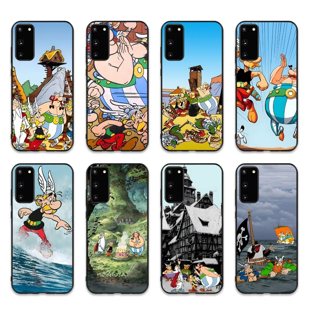 Asterix O-Obelix Phone Case For Samsung S 9 10 20 21 22 23 30 23plus lite Ultra FE S10lite Fundas