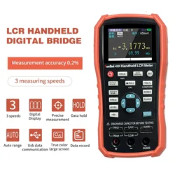 Handheld LCR Meter Accuracy Digital Bridge Capacitance Inductance Resistance Multimeter Tester Calibration USB Super Capacitor