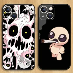 The Binding of Isaac Phone Case For iPhone15,14,13,12,11,Pro,Max,Plus,Mini,X,XS,XR,8,7,6,S,Plus,SE Soft Black Case