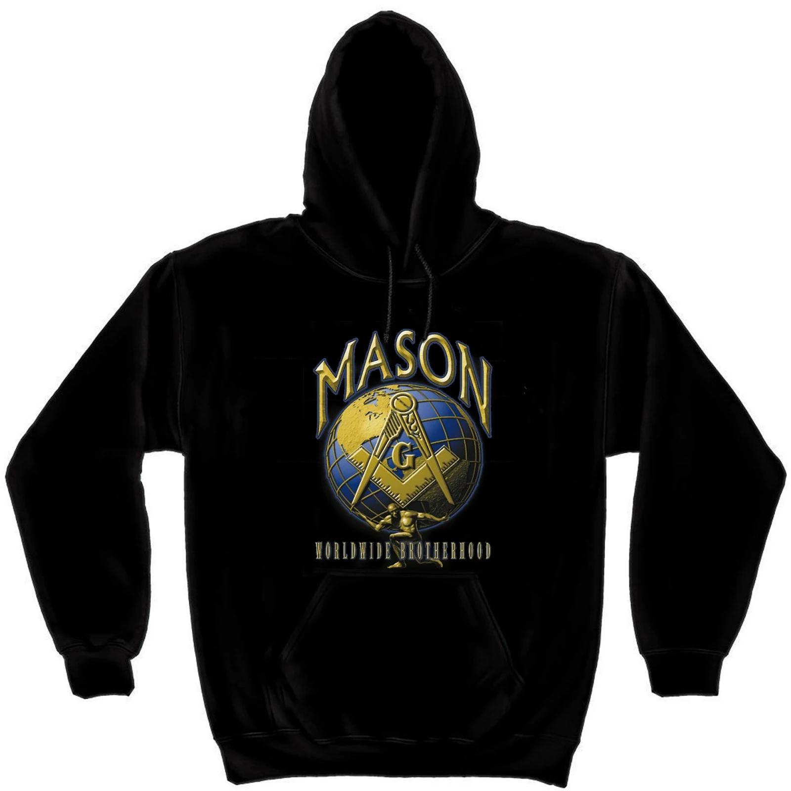 

Worldwide Brotherhood Prince Hall Masonic Freemason Pullover Hoodie 100% Cotton Comfortable Casual Mens Sweatshirts Streetwear