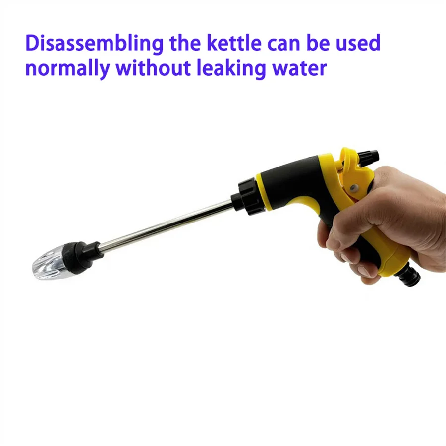 Portable High Pressure Water Gun Spray Nozzle for Car Wash Auto Home Garden - Car Cleaning Accessory