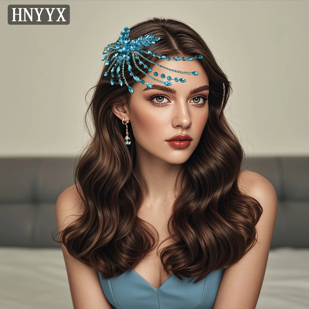 youlapan-エレガントなブライダルウェディングヘアコーム手作りラインストーン絶妙な女性の宴会ダンスパーティーヘアアクセサリー-yxa269