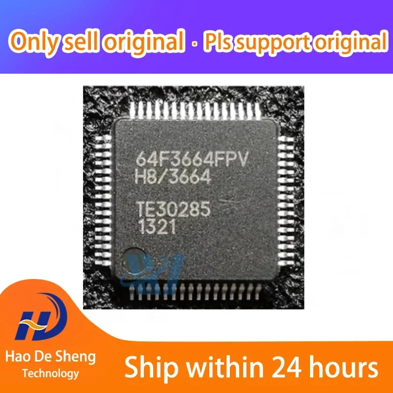 1PCS/LOT HD64F3664FPV  QFP64 New Original In Stock