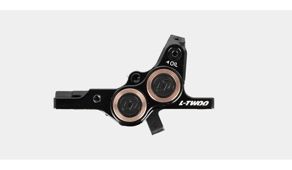 LTWOO 4-Kolben MTB Hydraulisches Scheibenbremsen-Set für Flachlenker Fahrrad Vordere und Hintere Hydraulische Bremssättel Bremshebel Schlauchadapter Fahrradteile – Detail 9