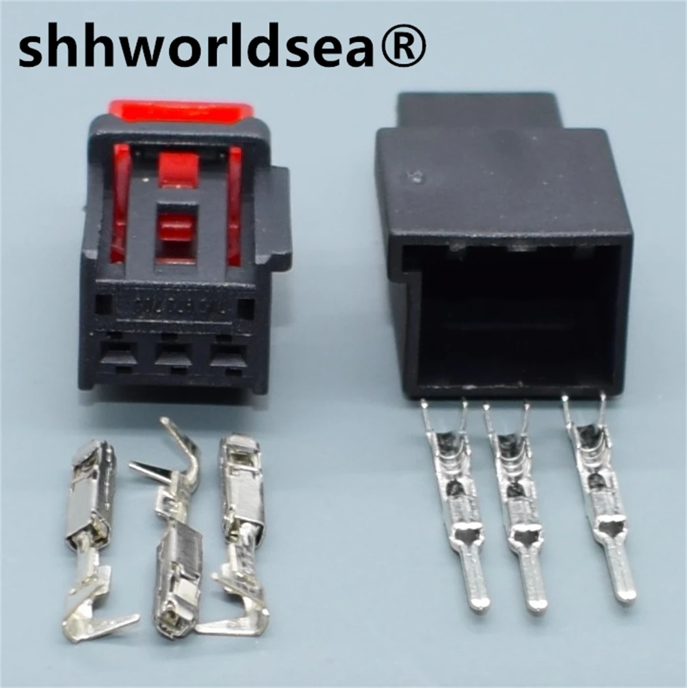 shhworldsea 3 Pin 7N0 972 703 Car Taillight Chair Connector 7N0972703 Auto Plug Socket For AUDI Volkswagen Tiguan Tail lamp