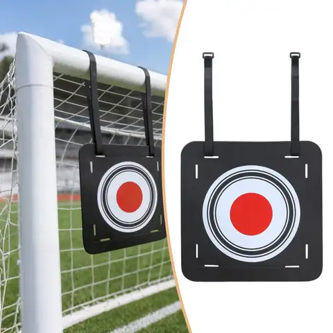 Portable Soccer Goal Target TPE Square Accuracy Trainer Easy Attach for Teens Beginners and Multi Sport Drills