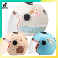 Kids Safty Protection Bike Helmets Cute Cartoon Lovely Skating Child Cycling Riding Bicycle Helmets Four Seasons Unisex Helmet